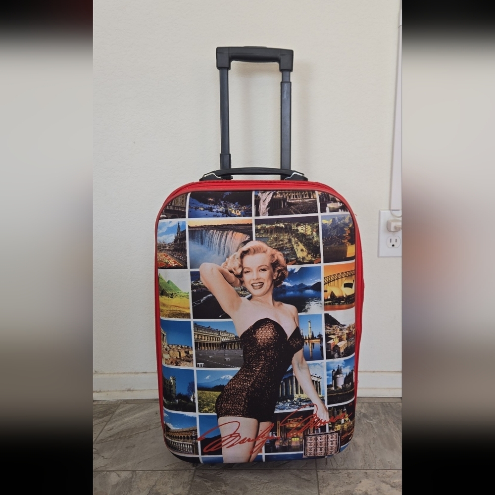 Marilyn Monroe Suitcase Luggage